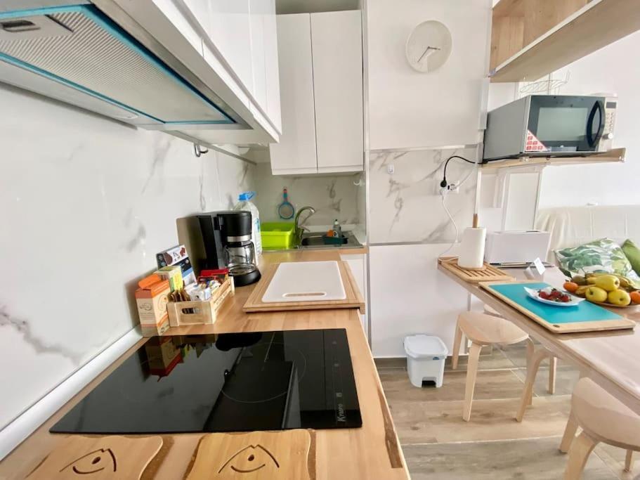 לאס פאלמס דה גראן קנאריה Estudio Bahia Playa De Las Canteras מראה חיצוני תמונה