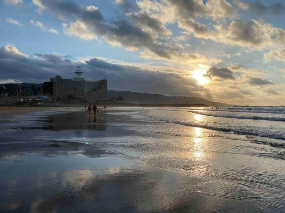 לאס פאלמס דה גראן קנאריה Estudio Bahia Playa De Las Canteras מראה חיצוני תמונה